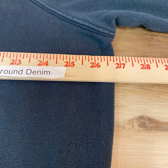 American Eagle Outfitters Womens Full Zip Hoodie Sweatshirt L/XL Gray Blue - Picture 9 of 10